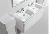 Picture of Milan 1200 mm WHITE double bathroom cabinet SET, 2 drawers, FREE delivery to JHB and Pretoria 