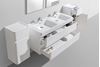 Picture of Milan 1200 mm WHITE double bathroom cabinet SET, 2 drawers, FREE delivery to JHB and Pretoria 