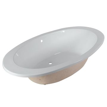 Picture of Bakoven OVAL acrylic BATH  1815 x 960 mm, ex JHB