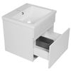 Picture of Bijiou Deva Bathroom Cabinet 500 mm L with 1 drawer, White gloss