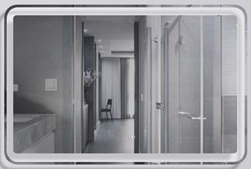 Picture of Modern LED Mirror 900 x 600 mm H with touch up light switch DELIVERED Main Cities