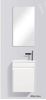 Picture of Enzo WHITE small bathroom cabinet SET 400 x 220 mm, DELIVERED to MAIN cities