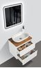 Picture of Lazio 600 mm Bathroom cabinet with 2 drawers, wooden countertop and basin, FREE delivery to JHB and Pretoria