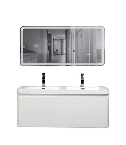 Picture of Milan 1200 WHITE bathroom cabinet SET, 1 drawer, FREE delivery to JHB and Pretoria