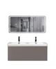 Picture of Milan 1200 mm GREY and WHITE bathroom cabinet SET, 1 drawer, FREE delivery to JHB and Pretoria