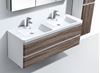 Picture of Milan 1200 mm WHITE double bathroom cabinet SET, 2 drawers, FREE delivery to JHB and Pretoria 