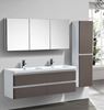 Picture of Milan 1200 mm WHITE OAK and White bathroom cabinet SET, 4 drawers, DELIVERED to MAIN cities