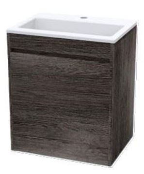 Picture of SALE Akoya Aged Stone bathroom cabinet SET 500 x 365 x 610 mm H, 1 drawer, ex Cape Town