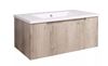 Picture of JHB Sale Bijiou Nautique OAK finish Bathroom Cabinet with fluted design, 800 mm L 