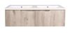 Picture of JHB Sale Bijiou Nautique OAK finish double Bathroom Cabinet with fluted design, 1200 mm L 