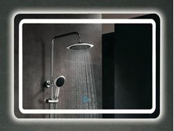 Picture of LED Bathroom Mirror 800 L x 600 mm H with 3 functions, Ref KW23F3