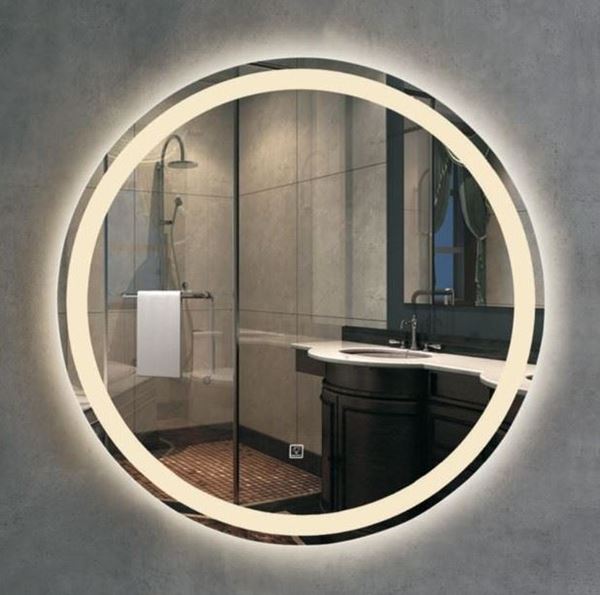 Picture of Round LED Mirror 800 mm diameter with 3 functions, Ref KWL214F3